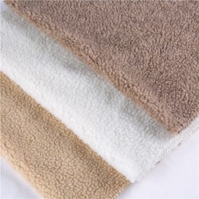 Micro Fiber Material China Produced sherpa faux fur fabric
